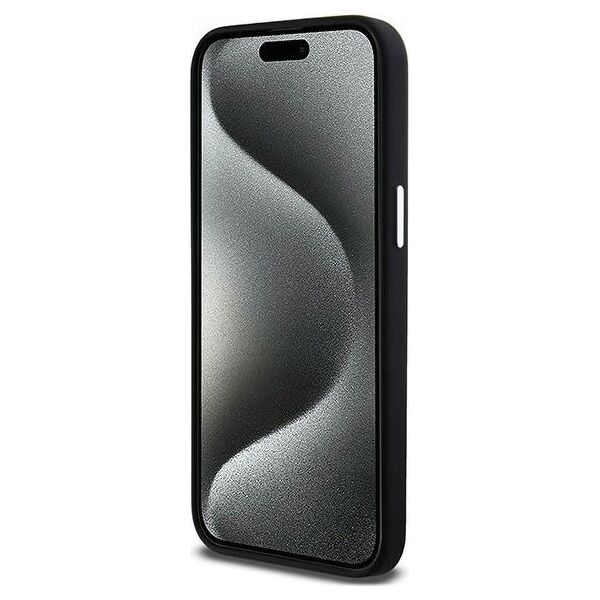 DKNY DKNY DKHMP14XSMCHLK iPhone 14 Pro Max 6.7" czarny/black hardcase Liquid Silicone Small Metal Logo MagSafe