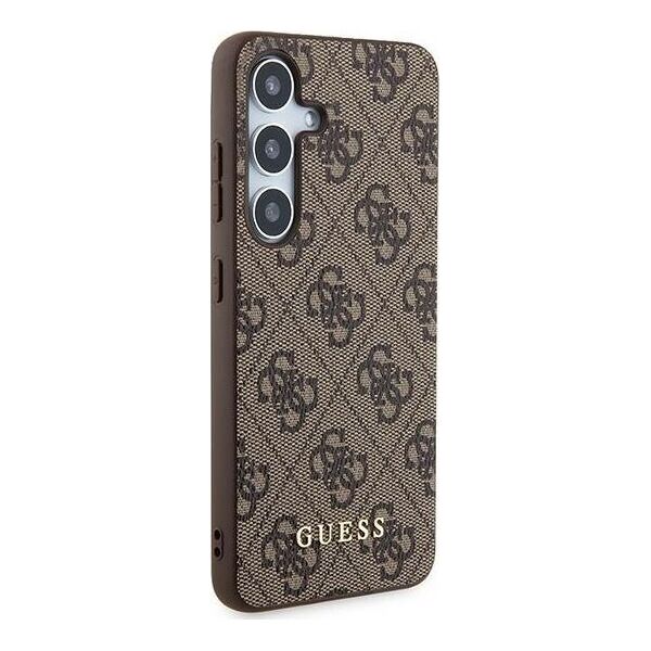 Guess Guess GUOHCSA35G4GFBR A35 A356 brązowy/brown hardcase 4G Metal Gold Logo
