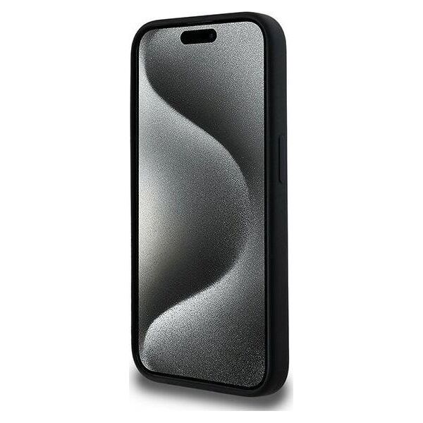 Karl Lagerfeld Karl Lagerfeld KLHMP15LSCMKCRHK iPhone 15 Pro 6.1" czarny/black hardcase Silicone Karl & Choupette MagSafe