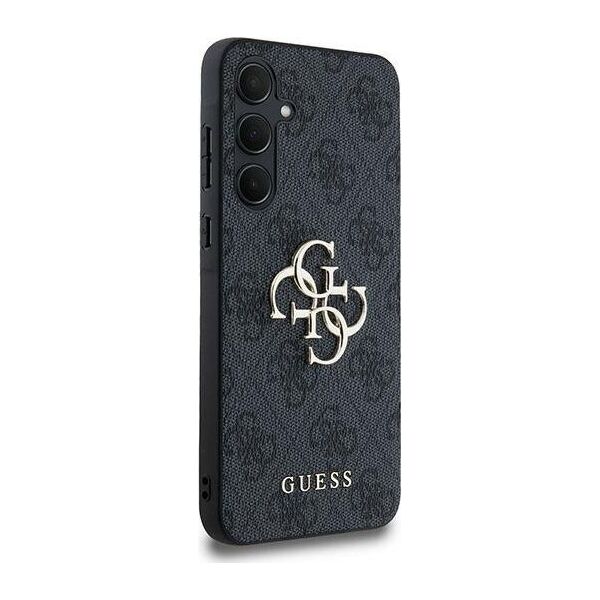 Guess Etui Guess GUHCSA354GMGGR Samsung Galaxy A35 hardcase 4G Big Metal Logo czarny/black