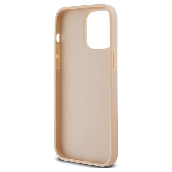 DKNY DKNY DKHCP14XPCPTSSP iPhone 14 Pro Max 6.7" różowy/pink hardcase Leather Checkered Mono Pattern & Printed Stripes