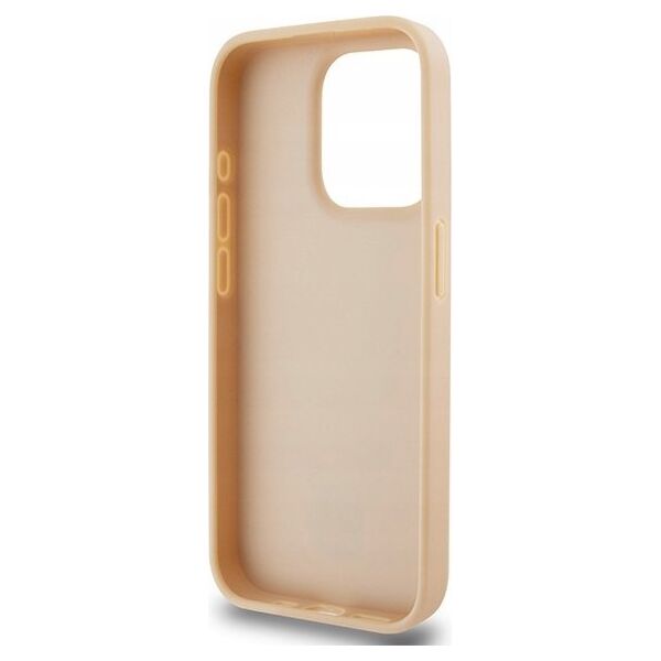 DKNY DKNY DKHCP15XPCPTSSP iPhone 15 Pro Max 6.7" różowy/pink hardcase Leather Checkered Mono Pattern & Printed Stripes