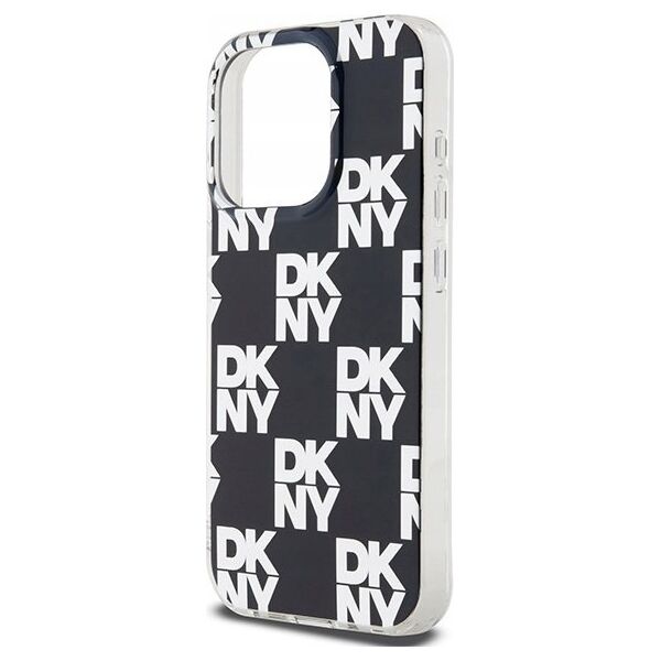 DKNY DKNY DKHCP15XHDLCEK iPhone 15 Pro Max 6.7" czarny/black hardcase IML Checkered Mono Pattern