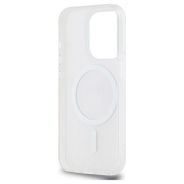DKNY DKNY DKHMP13XHRHSEP iPhone 13 Pro Max 6.7" różowy/pink hardcase IML Mono & Stripe MagSafe
