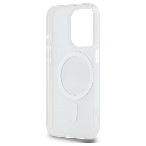 DKNY DKNY DKHMP15LHRHSEE iPhone 15 Pro 6.1" beżowy/beige hardcase IML Mono & Stripe MagSafe