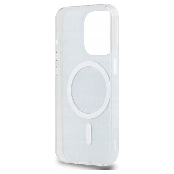 DKNY DKNY DKHMP15XHRHSEB iPhone 15 Pro Max 6.7" niebieski/blue hardcase IML Mono & Stripe MagSafe