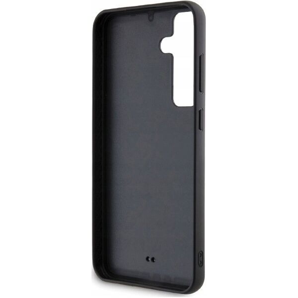 Karl Lagerfeld Oryginalne Etui KARL LAGERFELD Hardcase KLHCS24S3DRKINK do SAMSUNG S24 (3D RUBBER IKONIK NFT) czarny