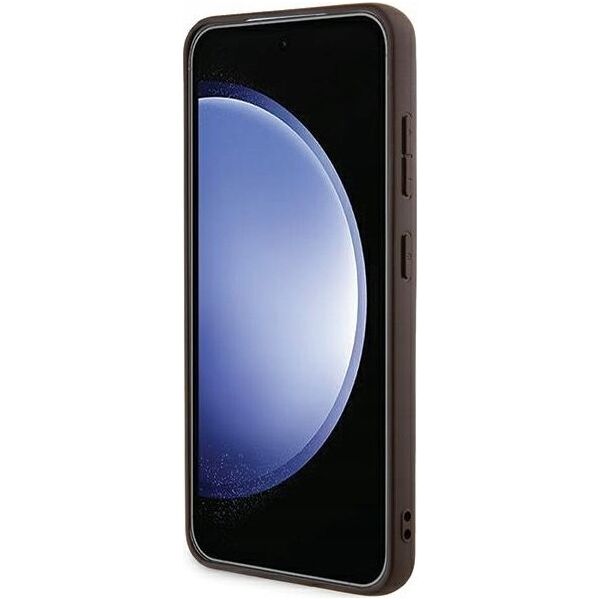 Guess GUESS futerał do SAMSUNG A35 GUHCSA354GMGBR (PU Big 4G Metal Logo) brązowy