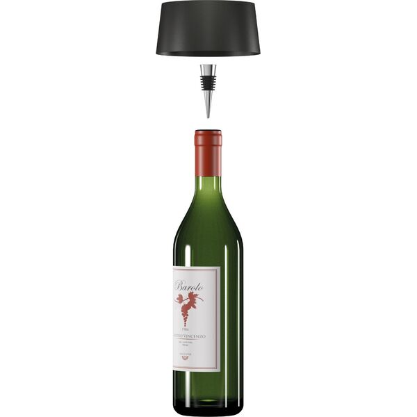 Επιτραπέζιο φωτιστικό Realpower RealPower LED-Solar Tischlampe dimmbar mit Akku, μαύρο
