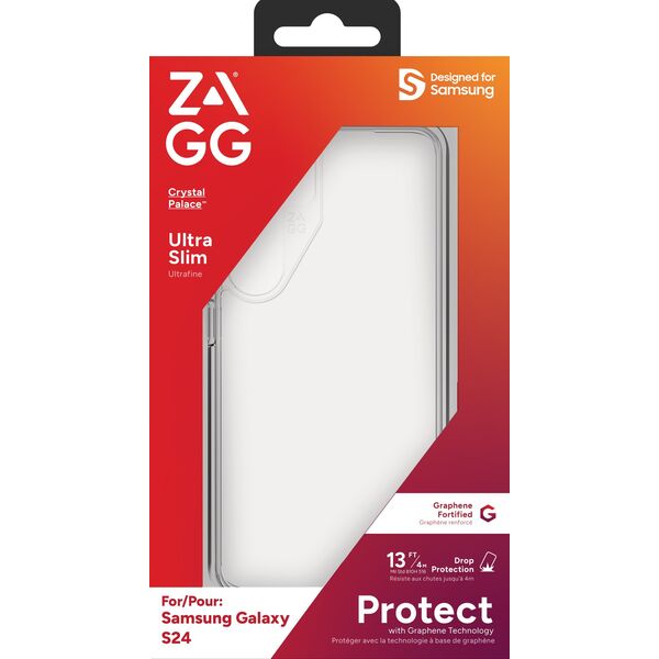 Zagg International ZAGG Cases Crystal Palace - obudowa ochronna do Samsung S24