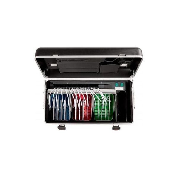 PARAT PARAT Paraproject Case i15 BASKET f�r 15 iPads bis 26,67cm 10,5Zoll Charge&Sync EU-Version inkl. USB-Lightning Kabel - schwarz