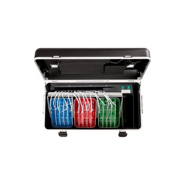 PARAT PARAT Paraproject Case i15 BASKET f�r 15 iPads bis 26,67cm 10,5Zoll Charge&Sync EU-Version inkl. USB-Lightning Kabel - schwarz