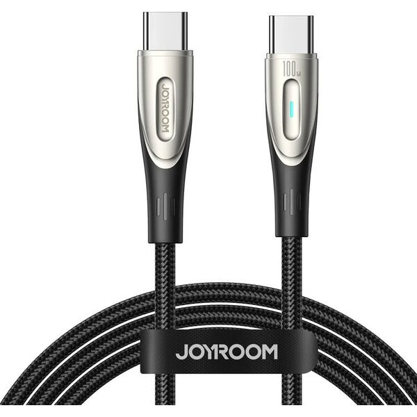 Joyroom Kabel przewód w oplocie Pioneer Series USB-C 240W 1.2m czarny Kabel przewód w oplocie Pioneer Series USB-C 240W 1.2m czarny