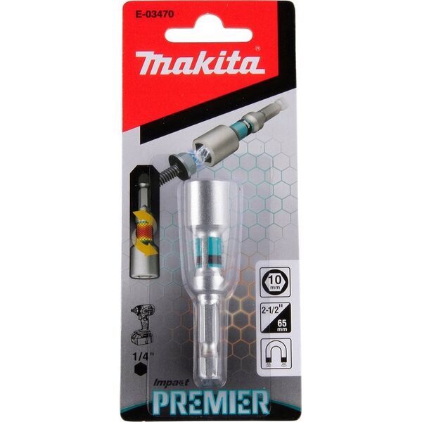 Makita Makita E-03470, Hex shank, 25.4 / 4 mm (1 / 4"), Hex shank, 1 pc(s), 65 mm, 60 mm