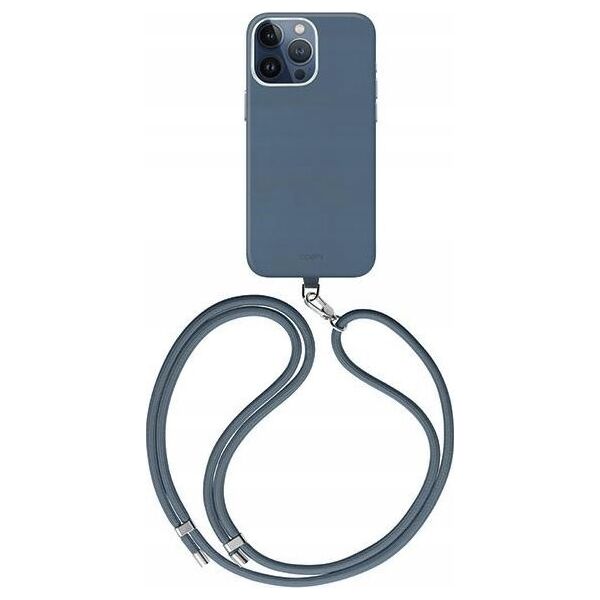 Uniq UNIQ etui Coehl Muse iPhone 15 Pro Max 6.7" Magnetic Charging niebieski/sapphire blue
