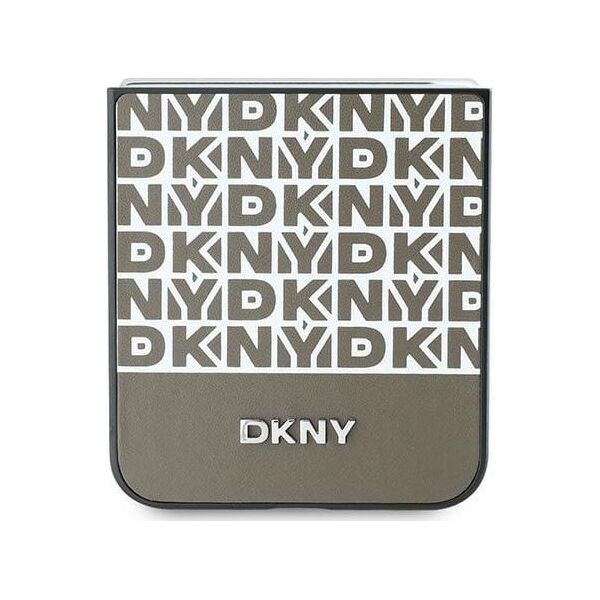 DKNY DKNY DKHCZF6PSOSPW Z Flip6 F741 brązowy/brown Repeat Pattern Bottom Stripe