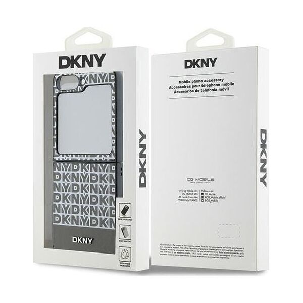 DKNY DKNY DKHCZF6PSOSPW Z Flip6 F741 brązowy/brown Repeat Pattern Bottom Stripe