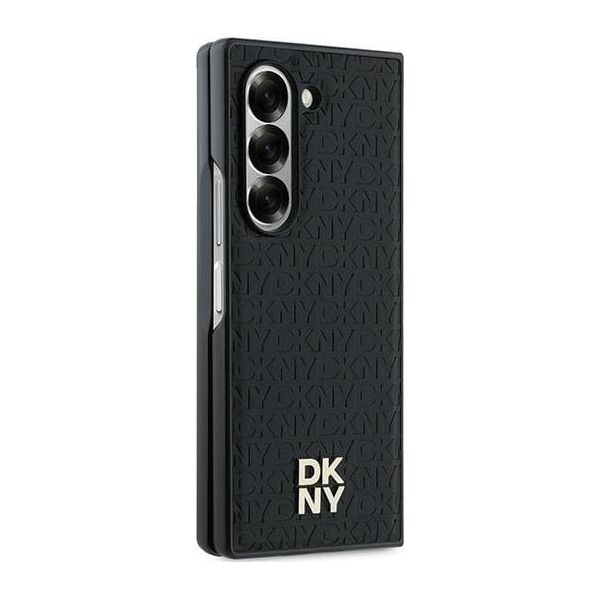 DKNY DKNY DKHMZFD6PSHRPSK Z Fold6 F956 czarny/black Repeat Pattern Stack Logo
