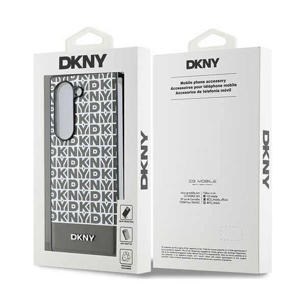 DKNY DKNY DKHMZFD6PSOSPW Z Fold6 F956 brązowy/brown Repeat Pattern Bottom Stripe