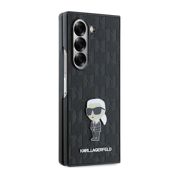 Karl Lagerfeld Karl Lagerfeld KLHCZFD6SAPKINPKK Z Fold6 F956 czarny/black Saffiano Ikonik Pin