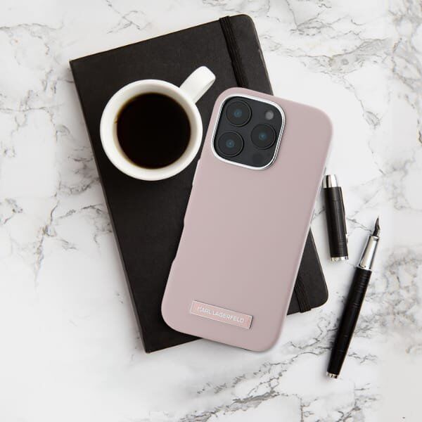 Karl Lagerfeld Karl Lagerfeld KLHMP16LPGMSRPK iPhone 16 Pro 6.3" czarny/black hardcase FW Metal Plate MagSafe