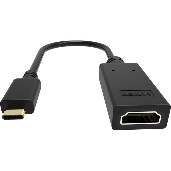 Προσαρμογέας AV Vision VISION Professional installationstauglicher Προσαρμογέας USB-C σε HDMI - 30 ΧΡΟΝΙΑ ΕΓΓΥΗΣΗ - Συνδέεται σε USB-C και έχει μια κανονικού μεγέθους θύρα HDMI - Μέγιστη ανάλυση 4K στα 30 Hz - USB-C 3.1 (M) σε HDMI (F) - Οδηγοί σε de