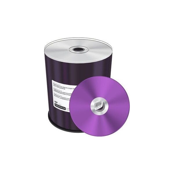 MediaRange MediaRange DVD+R 4.7GB 100pcs 16x ασημί πλήρως εκτυπώσιμο