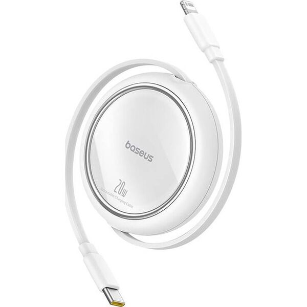 Kabel USB Baseus Kabel USB Baseus Free2Pull USB-C do iP 20W 1m (biały)