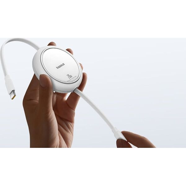 Kabel USB Baseus Kabel USB Baseus Free2Pull USB-C do iP 20W 1m (biały)