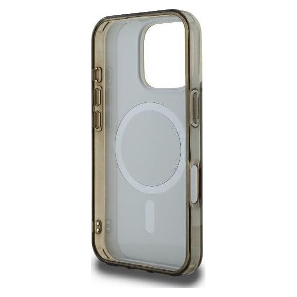 Guess Guess GUHMP16XH4DTEW iPhone 16 Pro Max 6.9" brązowy/brown hardcase IML 4G Background MagSafe