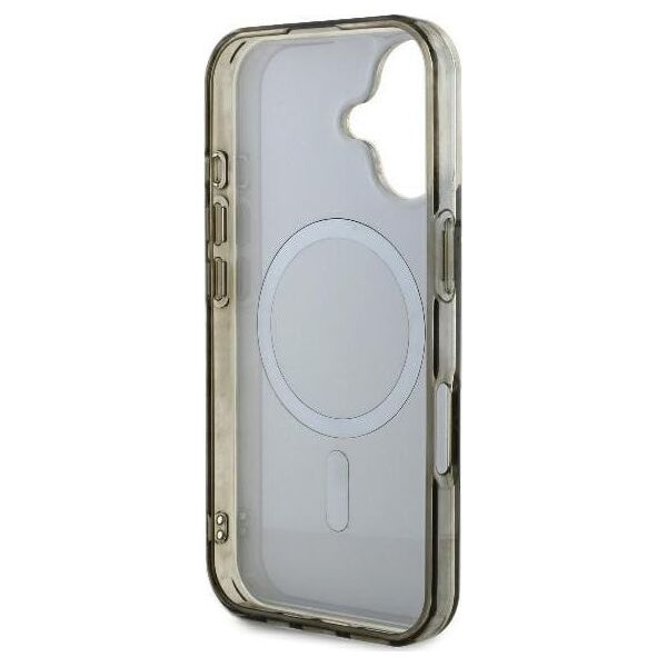 Guess Guess GUHMP16SH4DTEW iPhone 16 6.1" brązowy/brown hardcase IML 4G Background MagSafe