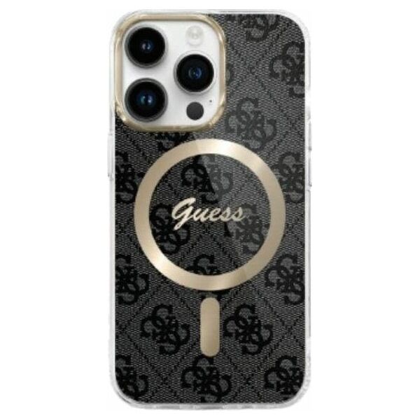 Guess Guess GUHMP16LH4STK iPhone 16 Pro 6.3" czarny/black hardcase IML 4G MagSafe