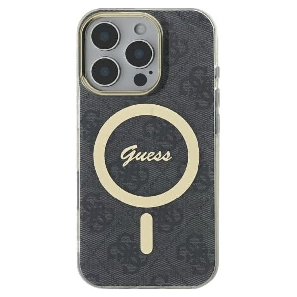 Guess Guess GUHMP16XH4STK iPhone 16 Pro Max 6.9" czarny/black hardcase IML 4G MagSafe
