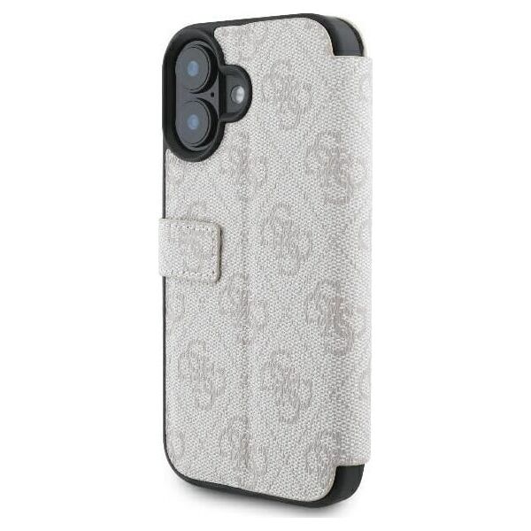 Guess Guess GUBKP16M4GMGPII iPhone 16 Plus 6.7" różowy/pink book 4G Metal Logo