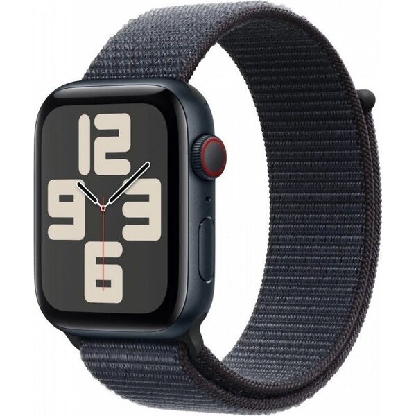 Smartwatch Apple Watch SE GPS + Cellular 40mm Midnight Alu Sport Loop Granatowy  (MXGA3QF/A)