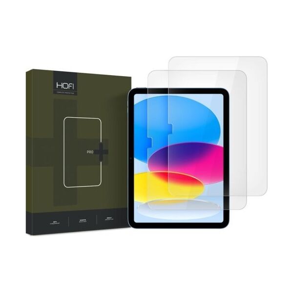 Hofi SZKŁO HARTOWANE HOFI GLASS PRO+ 2-PACK IPAD 10.9 10 / 2022 CLEAR