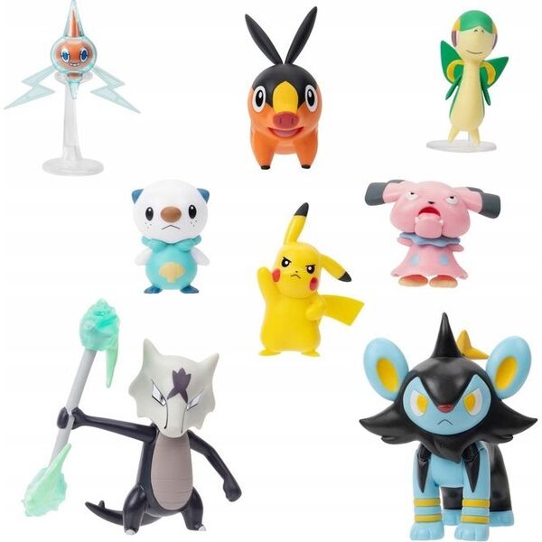Figurka Pokemon POKEMON Figurki Bitewne 8-Pak Seria 12, figurki