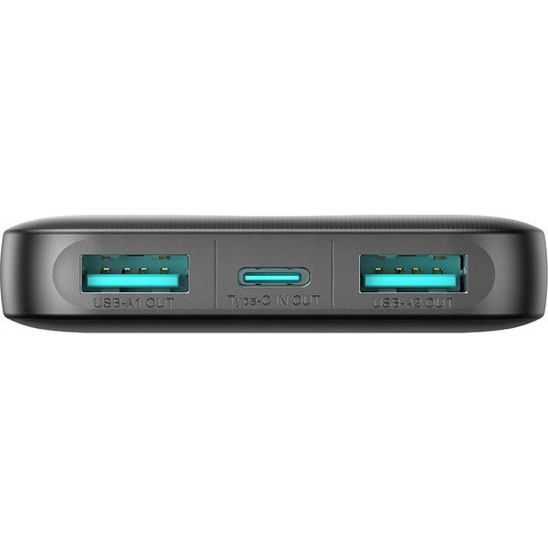 Joyroom Powerbank Joyroom JR-PBF13 5000mAh 2.4A 2x USB-A 1x USB-C - czarny