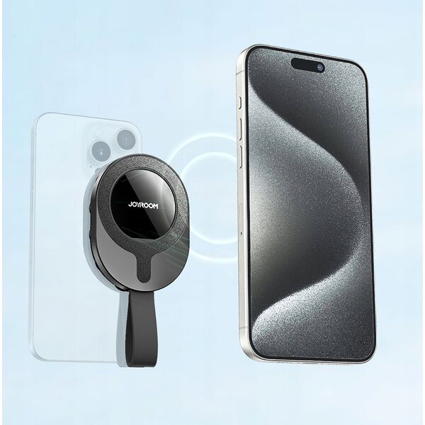 Joyroom Uchwyt Joyroom JR-ZS393-S magnetyczny z przyssawkami na telefon 4.7-7" - czarny