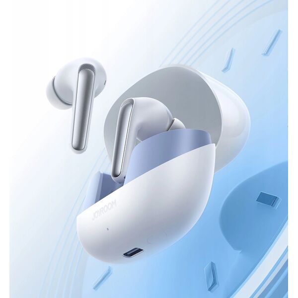 Słuchawki Joyroom Słuchawki Joyroom Funpods JR-FN2 douszne TWS z Bluetooth 5.4, funkcją ANC i ochroną IP54 - białe