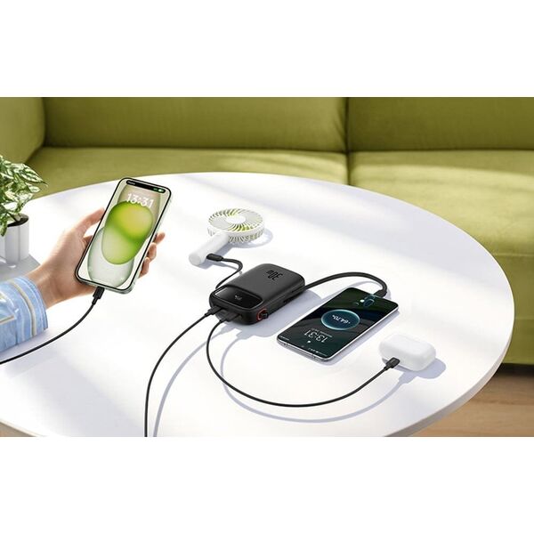 Powerbank Baseus Powerbank Baseus QPow 2 10000mAh 30W 2xUSB-C (niebieski)