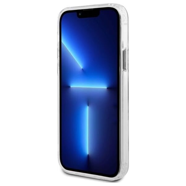 Karl Lagerfeld Karl Lagerfeld KLHMP12MHLSCHH iPhone 12   / 12 Pro 6.1" biały/white hardcase IML Metal Choupette Head MagSafe