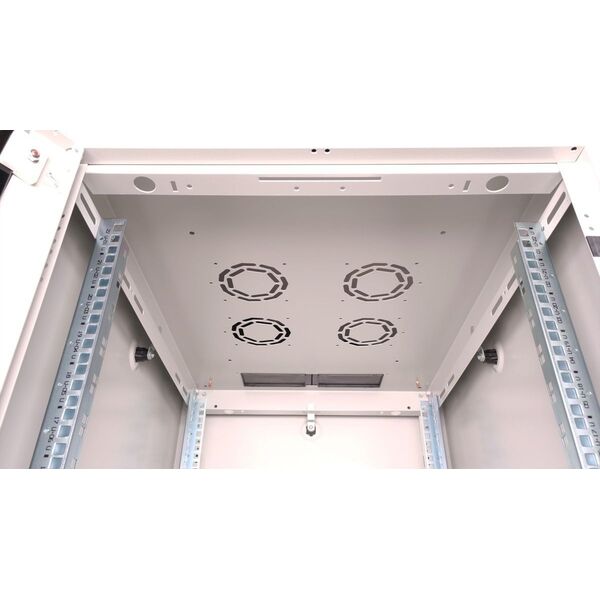 Szafa Roline ROLINE Netzwerkschrank Basic 48,26cm 19Zoll 22 HE 600x800 BxT Glast�r grau
