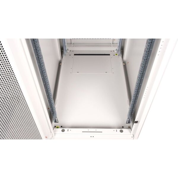 Szafa Roline ROLINE Serverschrank Basic 48,26cm 19Zoll 42 HE 600x1000 BxT perforiert grau