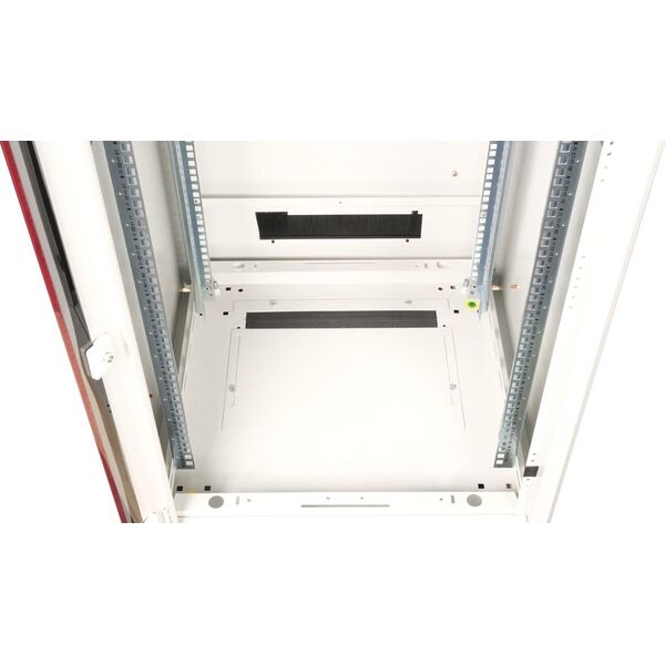 Szafa Roline ROLINE Netzwerkschrank Pro 48,26cm 19Zoll 32 HE 600x600 BxT Glast�r grau