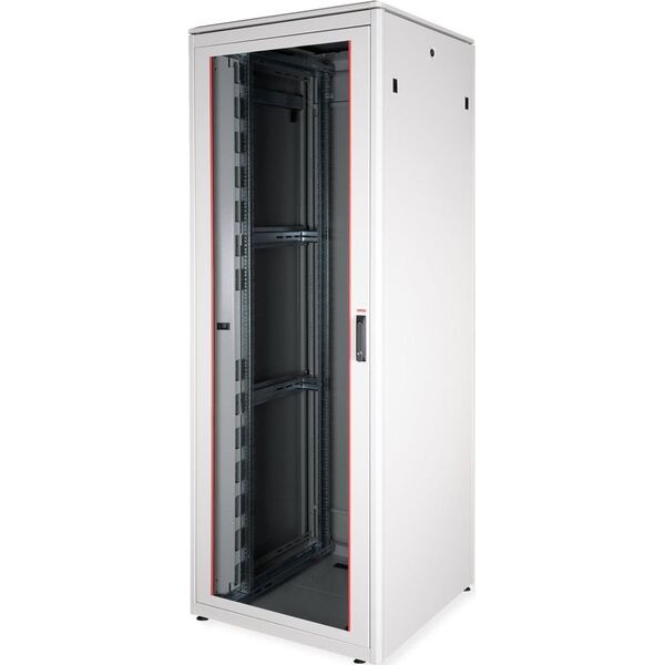 Szafa Roline ROLINE Netzwerkschrank Pro 48,26cm 19Zoll 47 HE 800x800 BxT Glast�r grau