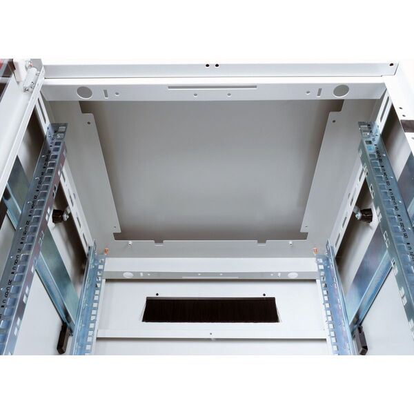 Szafa Roline ROLINE Netzwerkschrank Pro 48,26cm 19Zoll 26 HE 600x600 BxT Glast�r grau