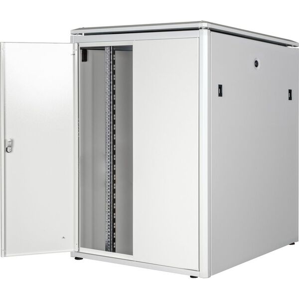 Szafa Roline ROLINE Netzwerkschrank Pro 48,26cm 19Zoll 22 HE 800x800 BxT Glast�r grau
