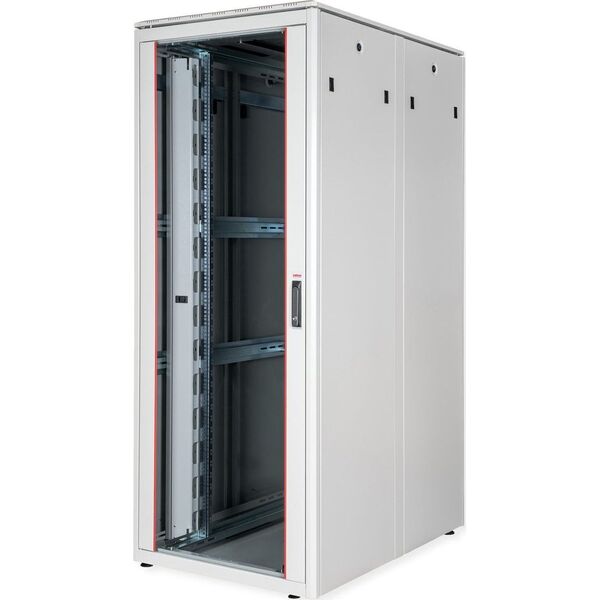 Szafa Roline ROLINE Netzwerkschrank Pro 48,26cm 19Zoll 42 HE 800x1200 BxT Glast�r grau