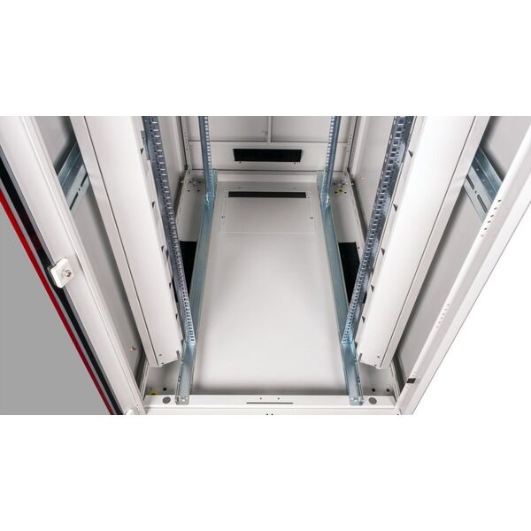 Szafa Roline ROLINE Netzwerkschrank Pro 48,26cm 19Zoll 42 HE 800x1200 BxT Glast�r grau